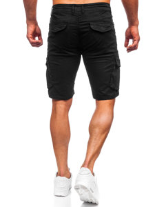 Men's Cargo Shorts Black Bolf YF2219