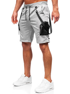 Men's Cargo Shorts Grey Bolf HS7179