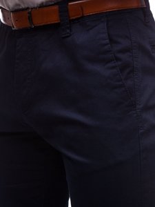 Men's Chino Pants Navy Blue Bolf KA6807-11