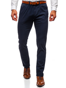 dark navy chinos mens