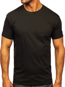Men's Cotton Basic T-shirt Khaki Bolf 192397