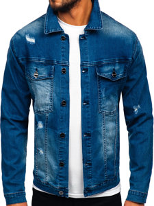 Men's Denim Jacket Light Blue Bolf MJ506B