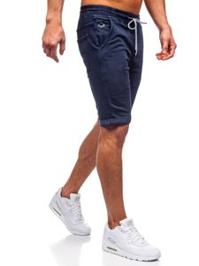 Men's Denim Shorts Navy Blue Bolf KG3723