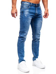 Men's Jeans Regular Fit Navy Blue Bolf K10006-1