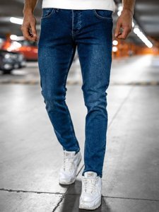 Men's Jeans Regular Fit Navy Blue Bolf R901