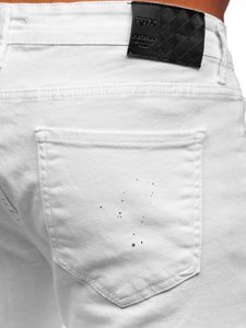 Men's Jeans Regular Fit White Bolf 4020-1