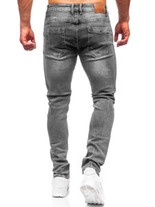 Men's Jeans Skinny Fit Black Bolf KX597