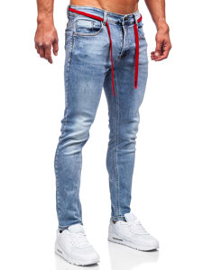Men's Jeans Skinny Fit Blue Bolf KX555-1