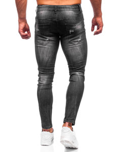 Men's Jeans Slim Fit Black Bolf MP005N