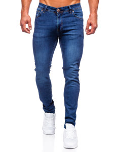 Men's Jeans Slim Fit Navy Blue Bolf 6147