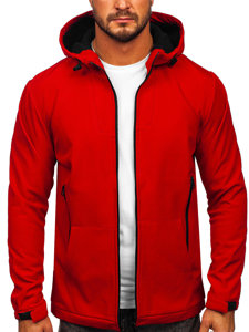 Men's Lightweight Softshell Jacket Red Bolf HM187