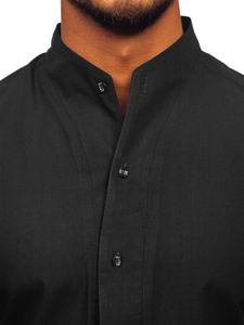 Men's Long Sleeve Shirt Black Bolf 5702