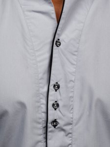 Men's Long Sleeve Shirt Grey Bolf 5720