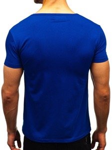 royal blue tee shirt