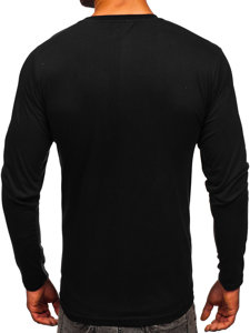 Men's Printed Long Sleeve Top Black Bolf 146740