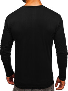 Men's Printed Long Sleeve Top Black Bolf 146747
