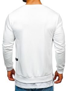 Men's Printed Sweatshirt Bolf White Bolf 11116