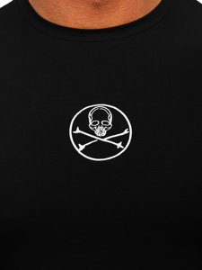 Men's Printed T-shirt Black Bolf MT3040