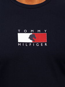 Men's Printed T-shirt Navy Blue Tommy Hilfiger TH10082