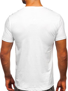 Men's Printed T-shirt White Bolf 1173