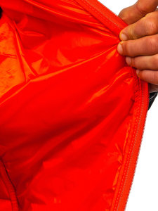 Men's Quilted Lightweight Sport Jacket Grey Bolf K016