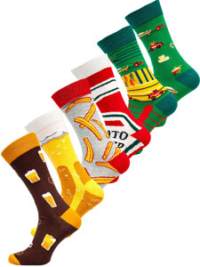 Men's Socks Theme Multicolour-2 Bolf M813-3P 3 PACK