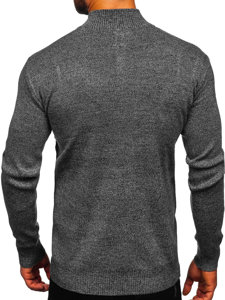 Men's Stand Up Sweater Graphite Bolf S8205