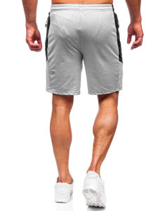 Men's Sweat Shorts Grey Bolf 68026
