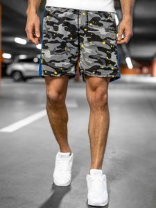 Men's Sweat Shorts Grey Bolf KS2579