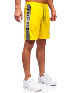 Men's Sweat Shorts Yellow Bolf KS2577