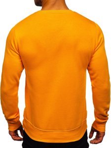 Men's Sweatshirt Light Orange Bolf 2001