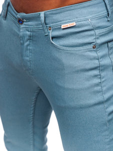 Men's Textile Pants Sky Blue Bolf GT-S