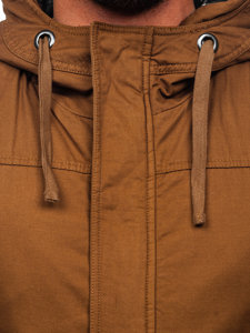 Men's Thick Winter Cotton Jacket Camel Bolf 1890