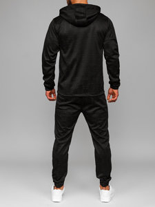 Men's Tracksuit with Hood Black Bolf 3A162