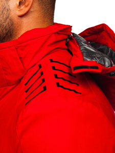 Men's Winter Jacket Red Bolf 6580