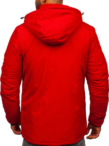 Men's Winter Jacket Red Bolf HKK2025