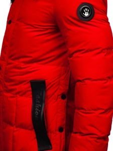 Men's Winter Parka Jacket Red Bolf 5857