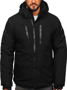 Men's Winter Ski Jacket Black Bolf 7507