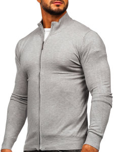Men's Zip Sweater Grey Bolf YY07