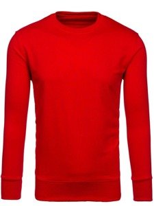 Red Men's Sweatshirt Bolf 7039