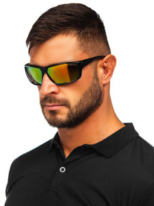 Sunglasses Black-Golden Bolf PLS7