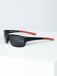 Sunglasses Black-Red Bolf MIAMI1