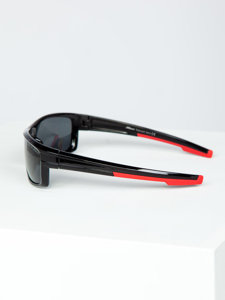 Sunglasses Black-Red Bolf MIAMI7