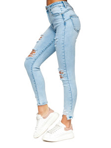 Women's Jeans Push Up Blue Bolf A20-2