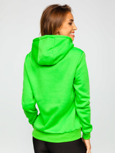 Women's Kangaroo Sweatshirt Green Bolf W02B