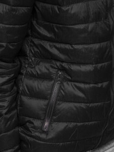 Women's Lightweight Quilted Jacket Black Bolf 23037