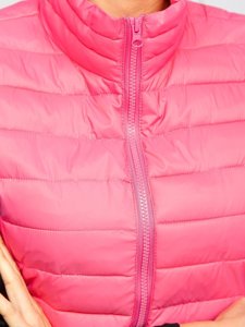 Women's Quilted Gilet Pink Bolf 23038