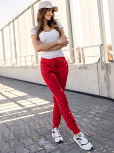 Women's Sweatpants Red Bolf CK-01B