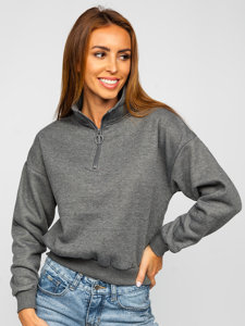 Women's Sweatshirt Graphite Bolf KSW2023