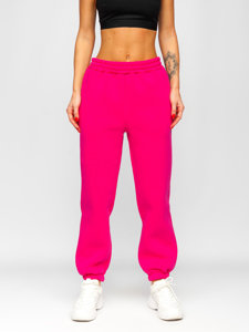 Women's Thick Sweatpants Pink Bolf 3992